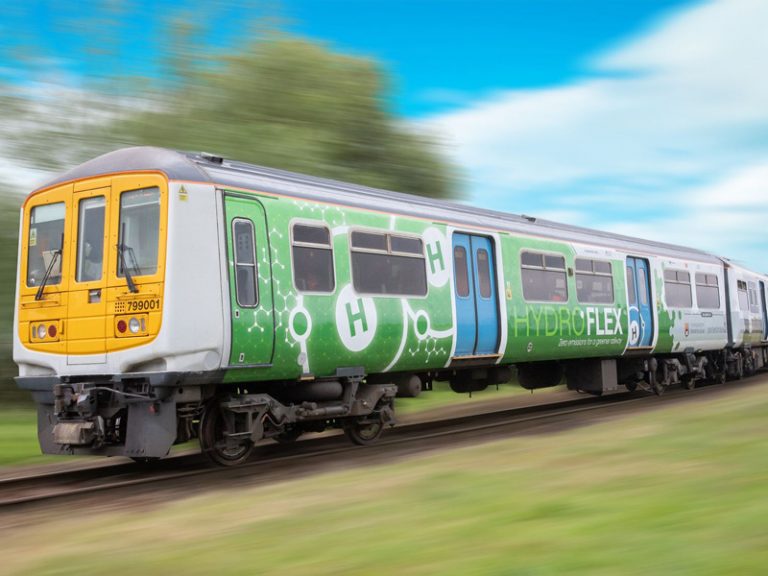 COP26 showcase for hydrogen train