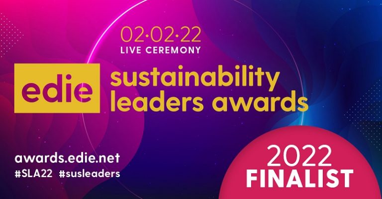 JPA Workspaces Shortlisted for 2022 edie Sustainability Leaders Awards