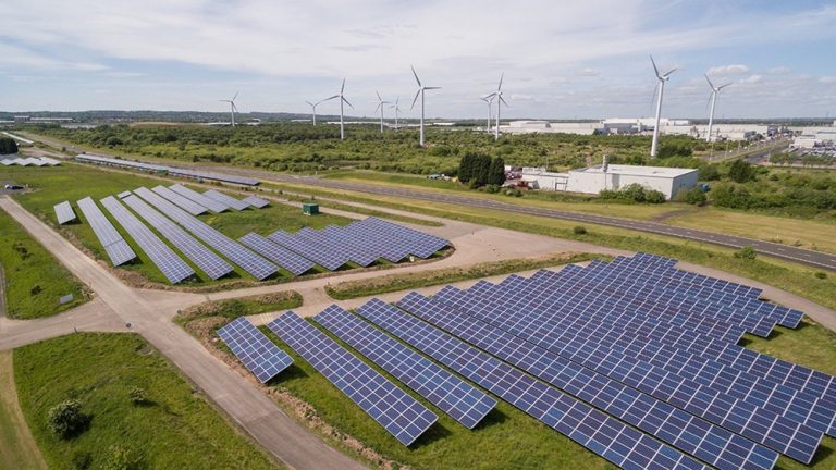 England’s largest private wire solar connection nearly complete
