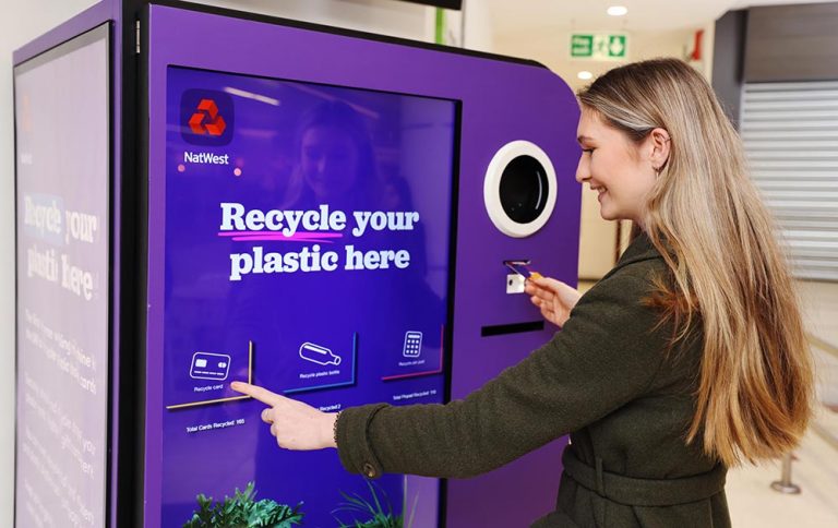 Reverse Vending Machines tackle plastic card pollution