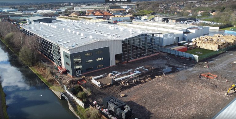 The ‘greenest’ storage and distribution hub in central England opens for business in the summer